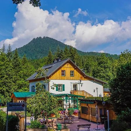バート・アウスゼー Waldruhe - Bett, Fruehstueck & Ein Laecheln Bed & Breakfast エクステリア 写真